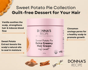 Sweet Potato Pie Extra Creamy Hair Cream